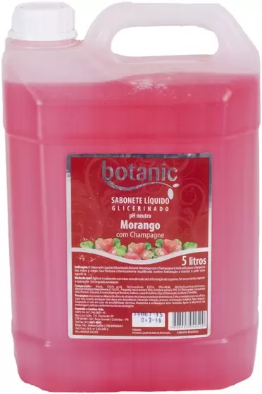 Sabonete Cremoso Morango Soft 5LT Bell
